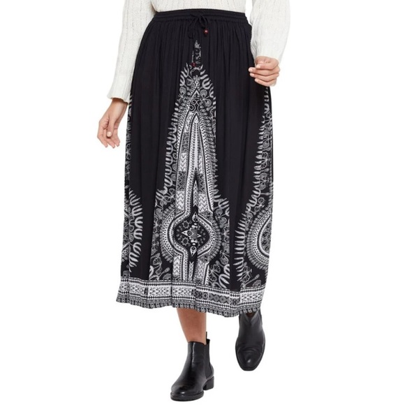 Gypsieblu Boho A-line Midi Skirt/ size small/ New without tags. - Picture 1 of 7